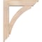 Ekena Millwork Thorton Traditional Smooth Bracket w/ Offset Brace, Douglas Fir, 5 1/2"W x 22"D x 26"H BKT0604X22X26THR01SDF - alternate 4